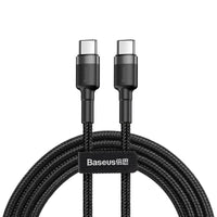 Thumbnail for Baseus Versatile Two-for-Two Fast Charging Cable U+C to C+L 60W 2M for 15 / 16 / 17 Series