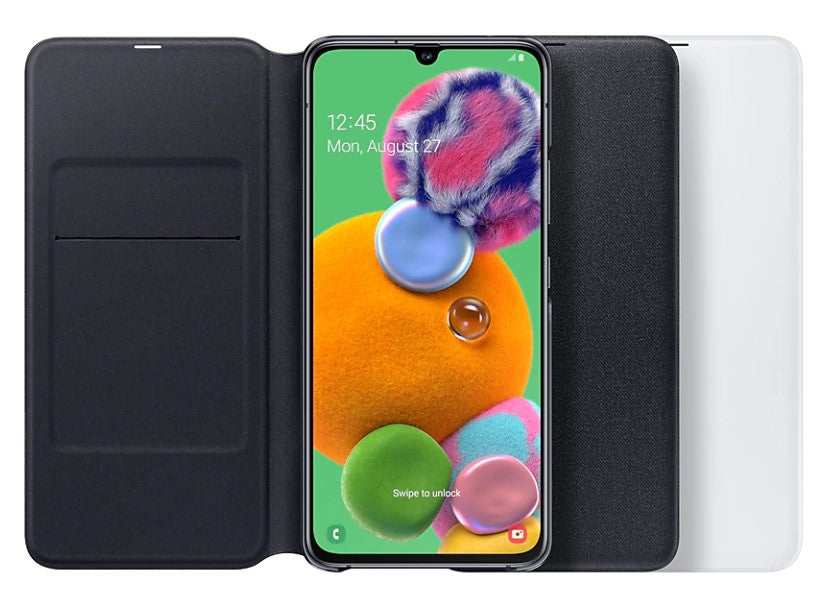 Samsung Galaxy A90 5G Wallet Cover - Black