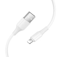 Thumbnail for Hoco X120 USB-A to Lightning Bend-Resistant Charging Data Cable iP- White