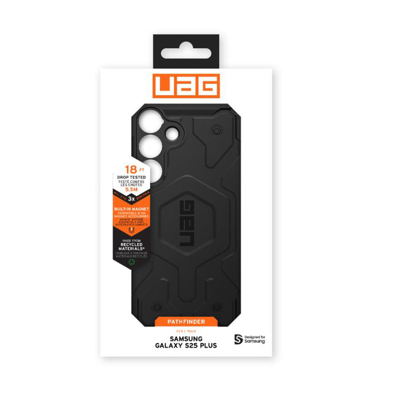 UAG Pathfinder Magnet Case for Samsung GS25+ (S25 Plus) - Black