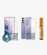 Thumbnail for Panzer Glass Samsung Galaxy S21+ Case - Hygiene Bundle