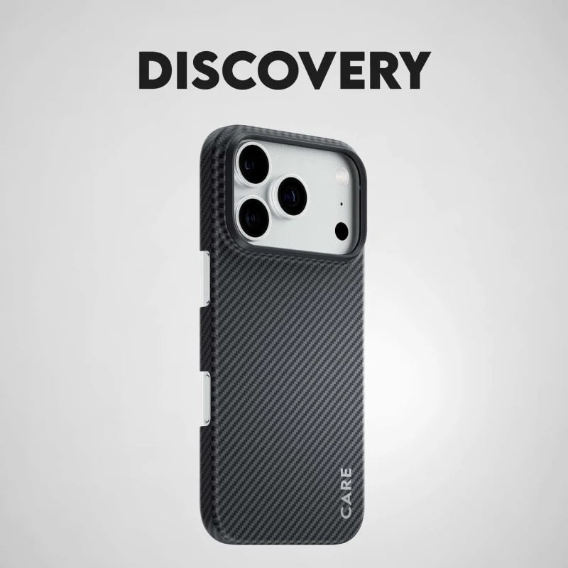 CARE by PanzerGlass Discovery ARAMID Fibre MagSafe Case for iPhone 18 Pro, 17 Pro - Black