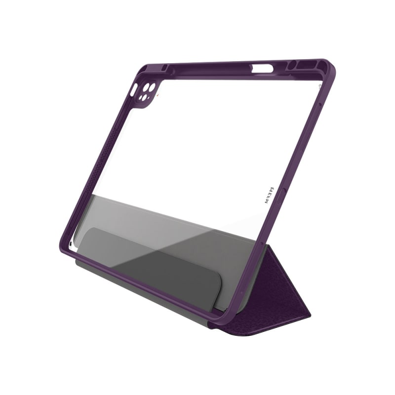 EFM Aspen Folio Case Armour with D3O & Eleather Suits iPad Pro 12.9 - Purple