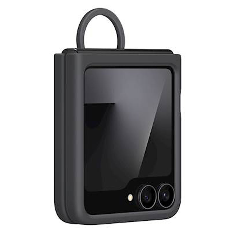 Samsung Silicone Ring Case for Galaxy Z Flip7FE / Flip6 - Black