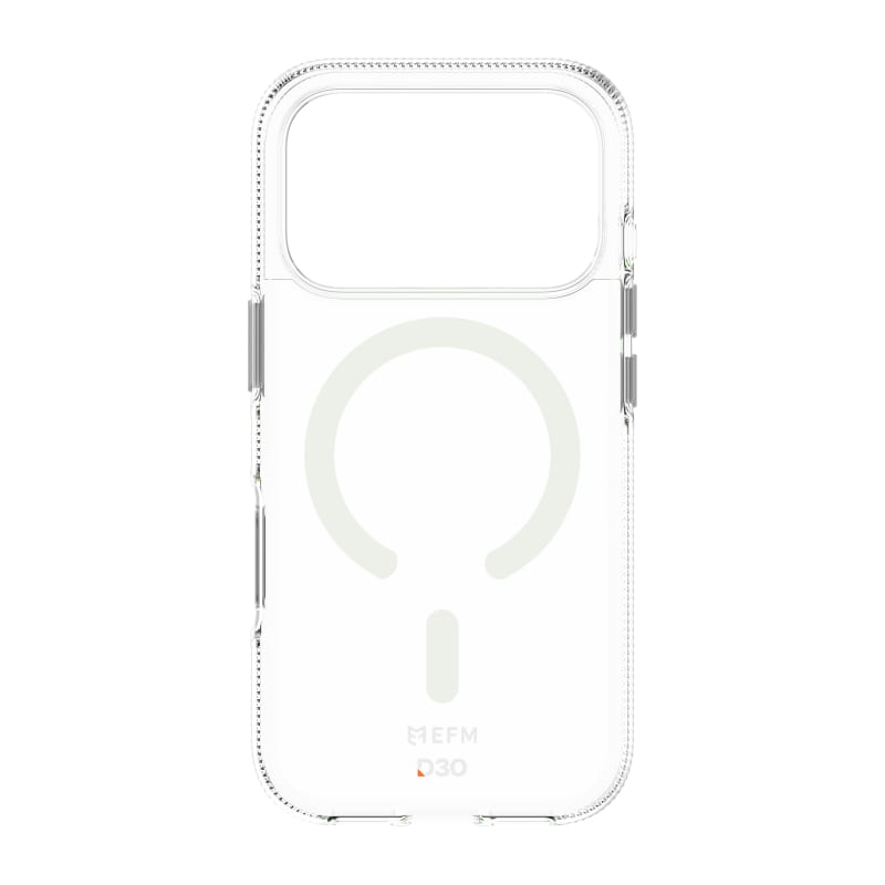EFM Ibiza Glow In The Dark Case With D3o Zero for Iphone 17 Pro- Clear