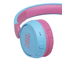 Thumbnail for JBL Jr310BT Kids On-Ear Wireless Bluetooth Headphones - Blue
