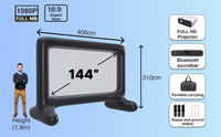 Thumbnail for Laser Outdoor Cinema: Full HD Projector, 144