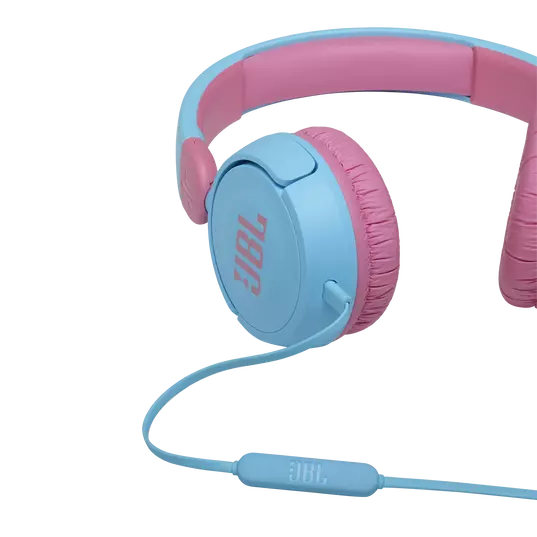 JBL Jr310 Wired Kids On-Ear Headphones 3.5mm Jack - Blue