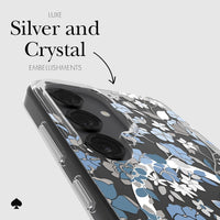 Thumbnail for Kate spade Case with Magnets  for Samsung Galaxy S25 Plus - Flowerbed Blue Gems