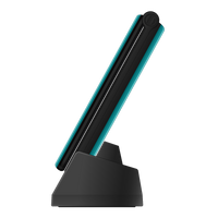 Thumbnail for Aspera F46 Seniors 4G BIG button FLIP mobile phone with CRADLE- Black / Green