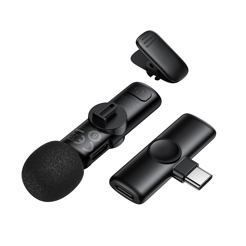 Borofone Lavalier wireless microphone BFK16 Winner Type C - Black