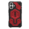 UAG Monarch Pro MagSafe Case for Apple iPhone 16 (6.1")- Crimson