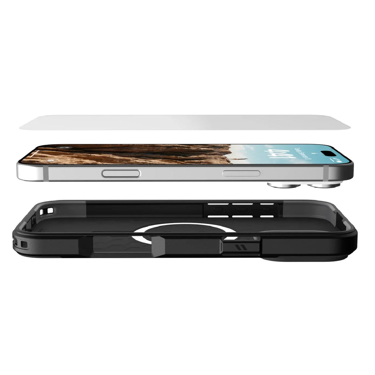 UAG Shield Apple iPhone 16 (6.1") Tempered Glass Screen Protector - Clear