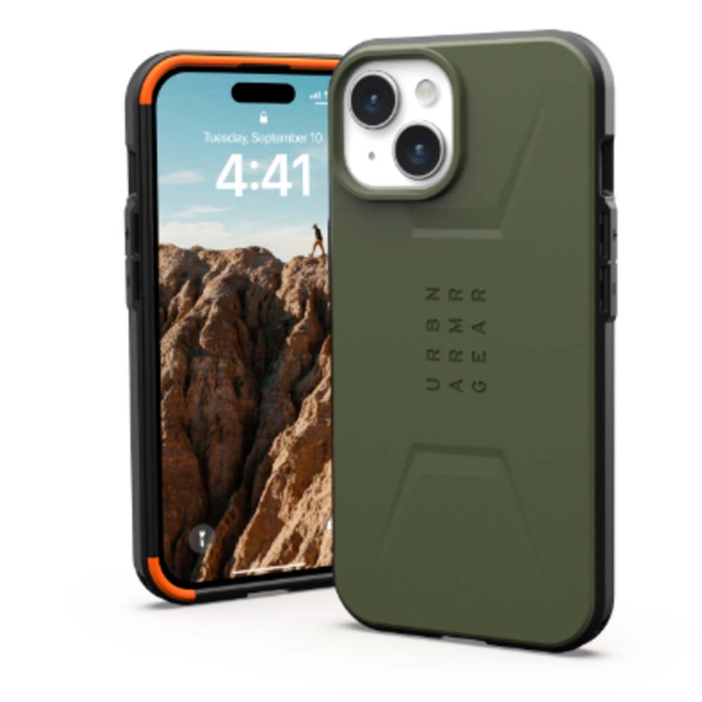 UAG Civilian Magsafe - iPhone 15 Plus - Olive Drab