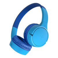 Thumbnail for Belkin SoundForm Mini Wireless On-Ear Headphones for Kids - Blue