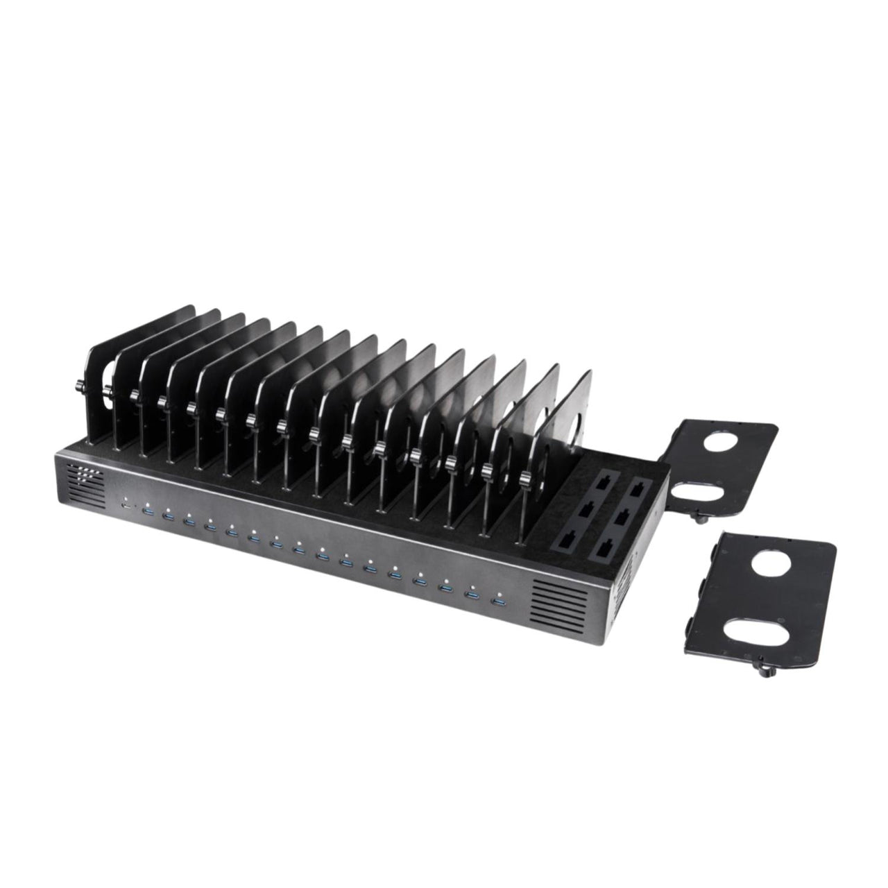 Shintaro 16-Port USB-C PD3.0 1000W GaN Charging Dock for Smartphone, Tablet, & Notebook Devices & Smart Power