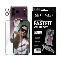 PanzerGlass 3-in-1 Protection Bundle for iPhone 18 Pro Max - Clear