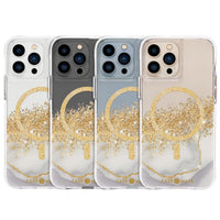 Thumbnail for Case-Mate Karat Marble Case with MagSafe Antimicrobial for iPhone 13 Pro Max (6.7) - Multi