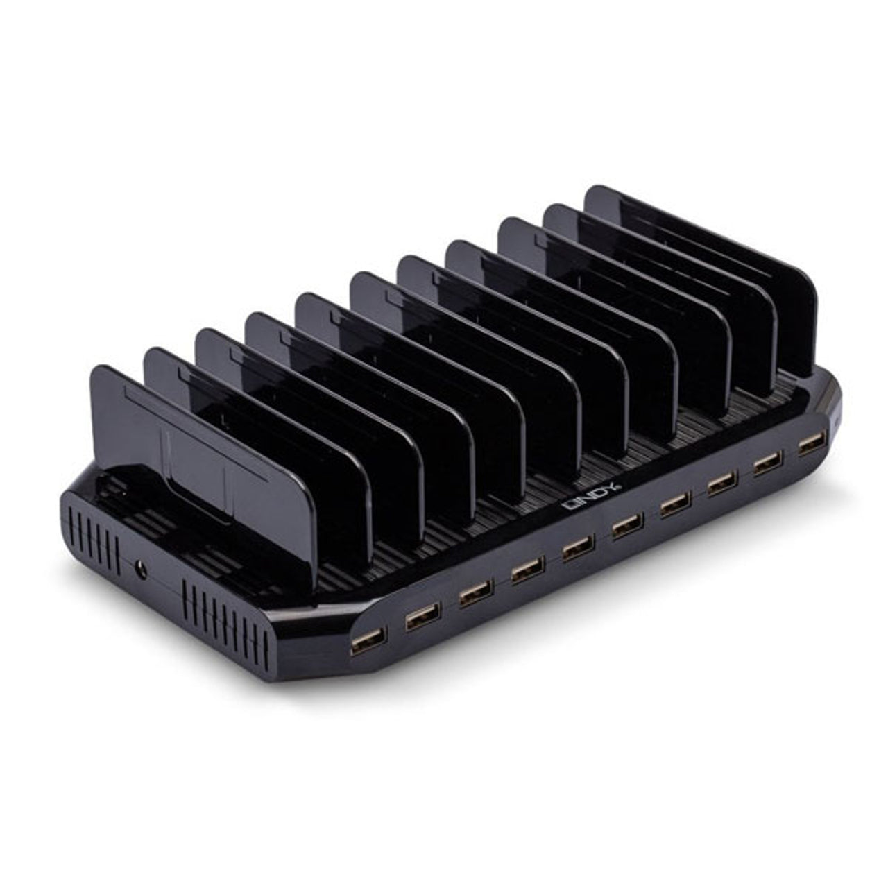 Lindy 10 Port USB Charger - Black