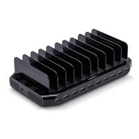 Lindy 10 Port USB Charger - Black