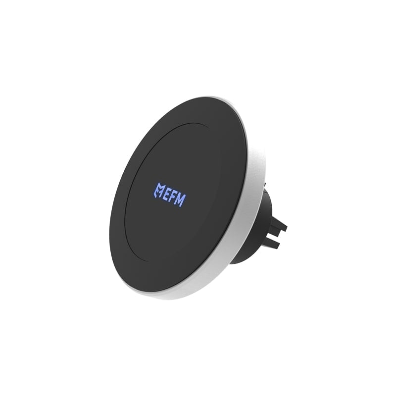 EFM Qi Approved 10W Fast Charge Magnetic Vent Mount & Stand