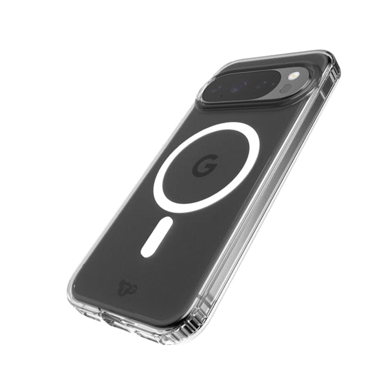 Tech21 EvoClear with Magnets Case for Google Pixel 10/10 Pro - Clear