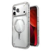 Thumbnail for Speck Presidio Clear Grip for iPhone 17 Pro Max - Clear/Silver