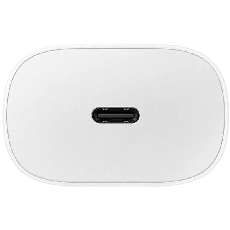 Samsung AC Charger 25W USB-C (2024 GAN Model) - White (No Cable)