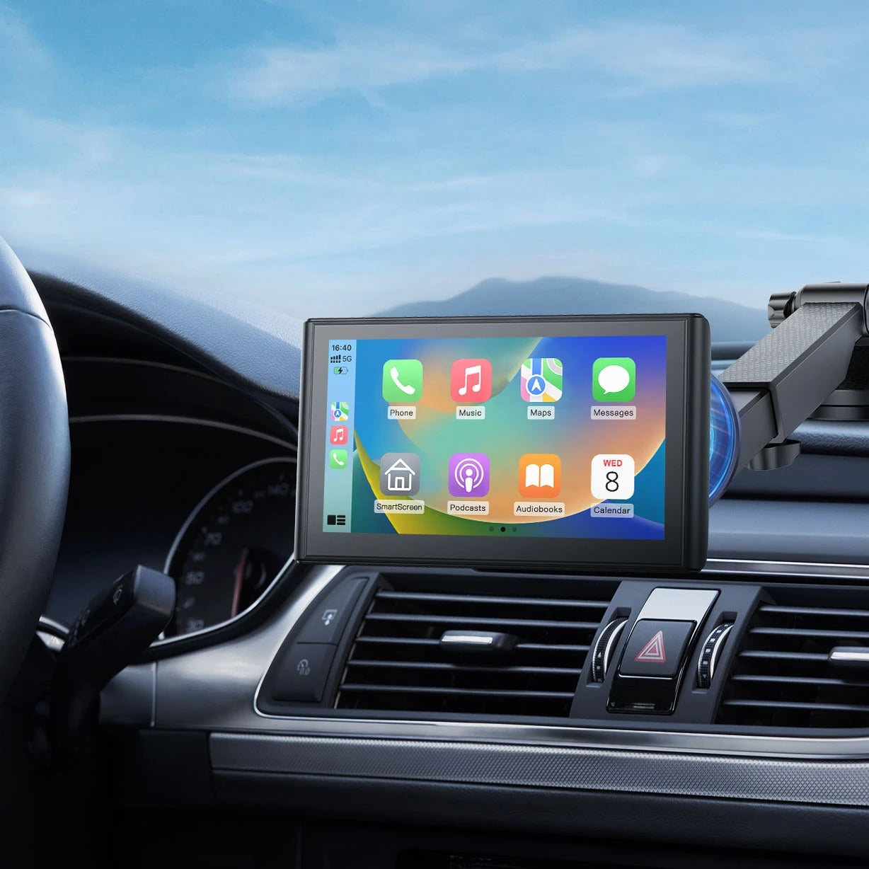 Navig8r 7-inch CarPlay Android Auto Dual Cameras