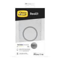Thumbnail for OtterBox React MagSafe Case for iPhone Air - Stardust