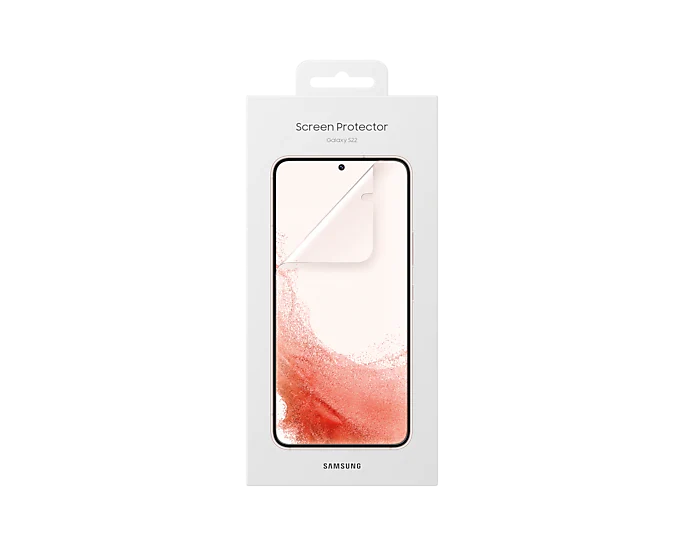 Samsung Screen Protector Film for Galaxy S22 - Transparent ( 2 Pack)