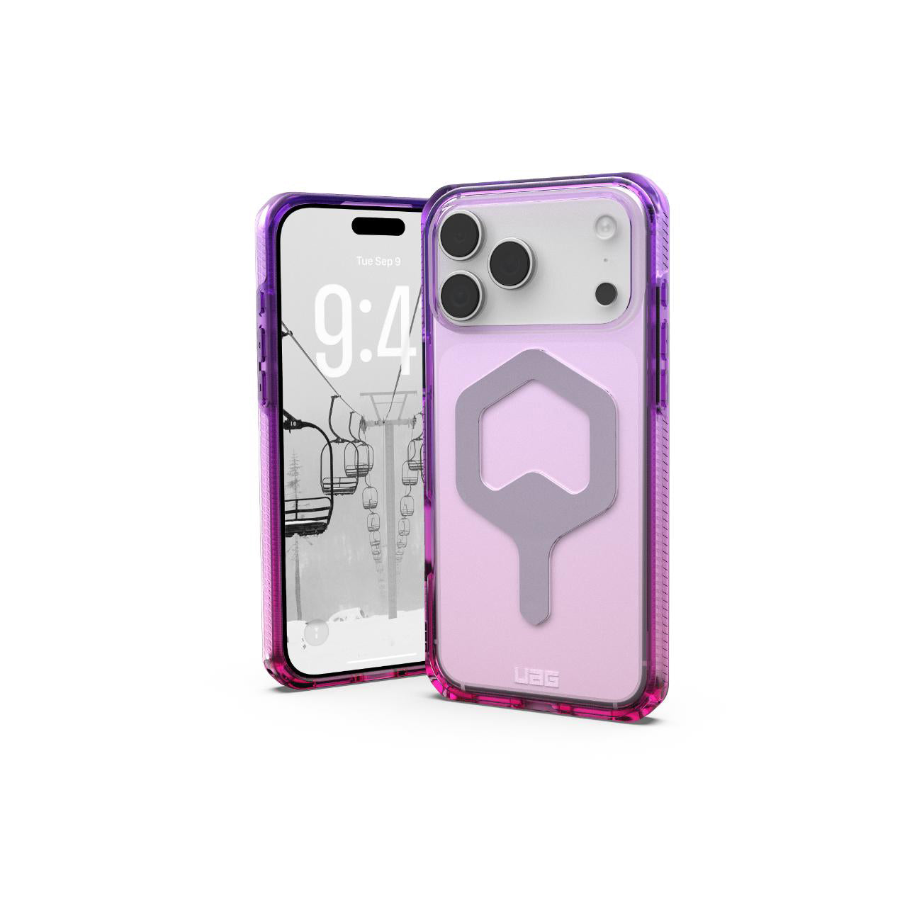 UAG Plyo Magsafe Case for iPhone 17 Pro Max - Purple/Pink Ombre