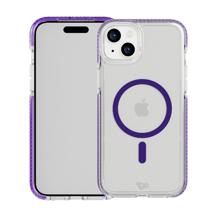 Tech21 EvoCrystal MagSafe Case for iPhone 15 Plus - Amethyst
