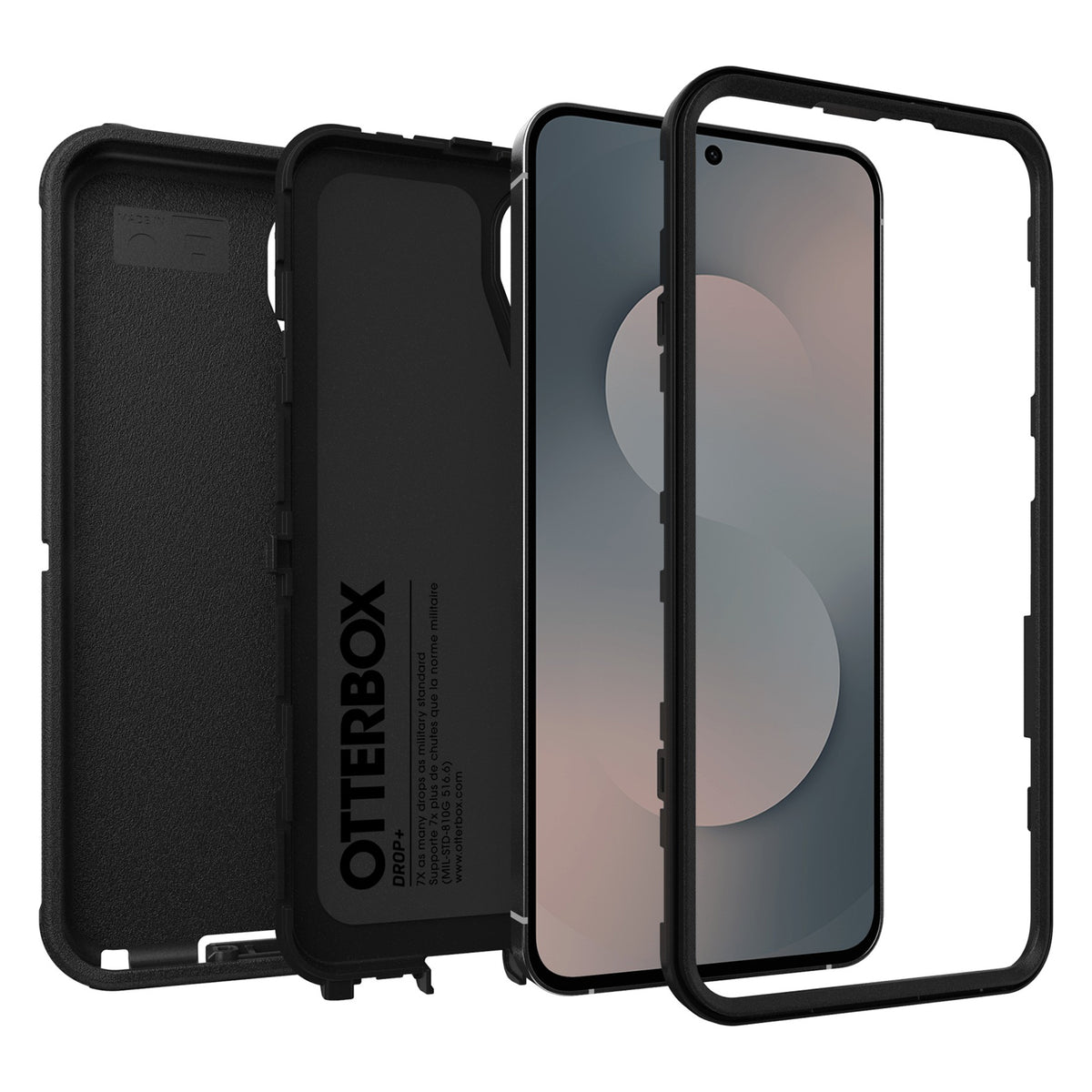 Otterbox Defender Series Pro Case for Galaxy S26 FE and Galaxy S25 FE  - Black