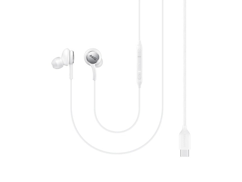 Original Retail SAMSUNG USB C +3.5mm AKG Earphones S21 S22 S23 Ultra Earbuds AU