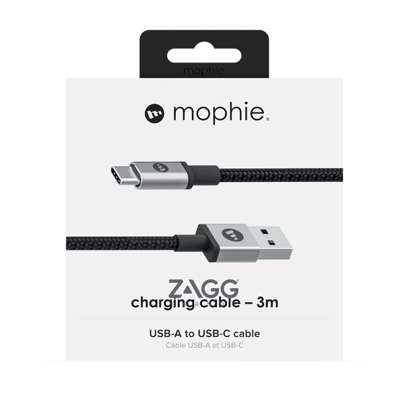 Mophie USB-A to USB-C Cable 3M - Black