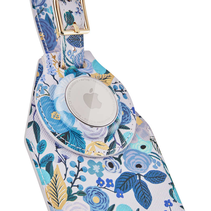 Case-Mate Rifle Paper Luggage AirTag Universal - Garden Party Blue