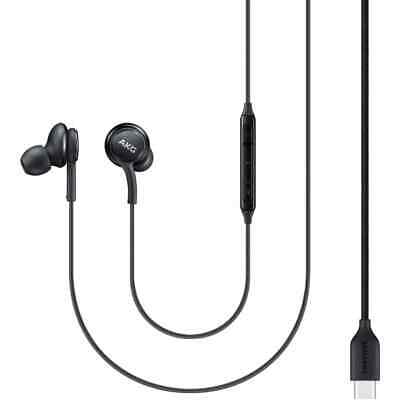Original Retail SAMSUNG USB C +3.5mm AKG Earphones S21 S22 S23 Ultra Earbuds AU