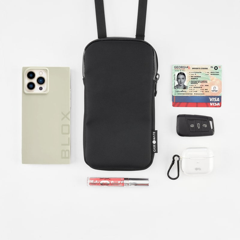 Case-Mate Universal - Crossbody Phone Case - Black