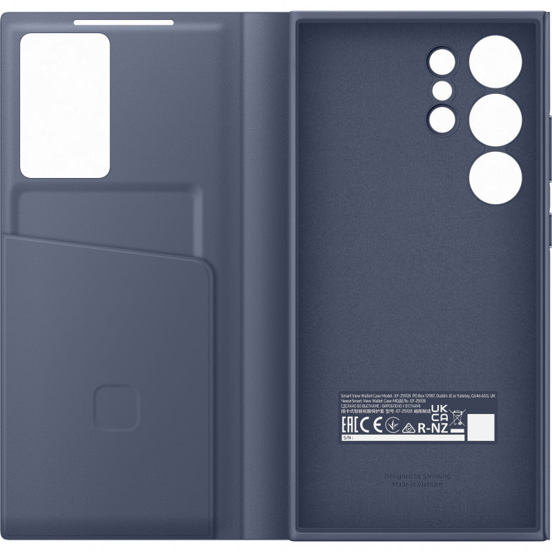 Samsung Smart View Wallet Case for Galaxy S24 Ultra - Violet