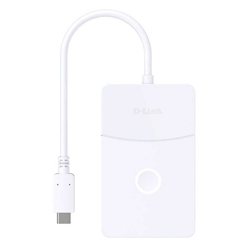 D-Link 5-in-1 USB-C Hub - White