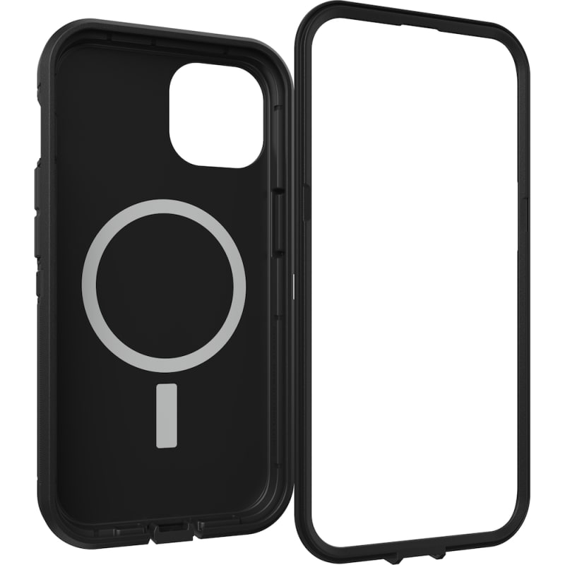 Otterbox Defender XT Clear MagSafe Case For iPhone 13, 14 (6.1") - Black
