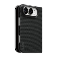 CARE by PanzerGlass Discovery ARAMID Fibre MagSafe Case for iPhone Duo - black