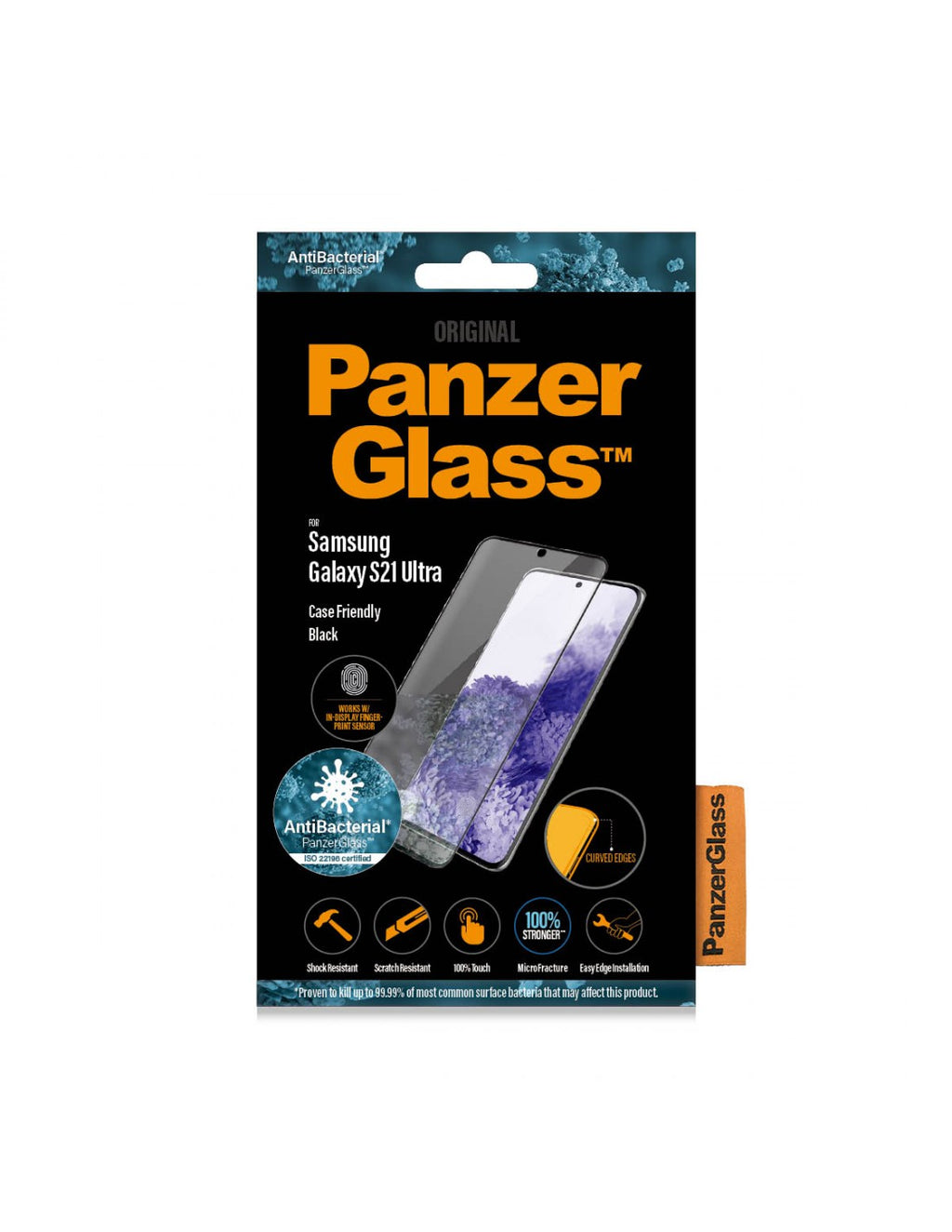 Panzer Glass Screen Protector For Samsung Galaxy S21 Ultra (CASE FRIENDLY)