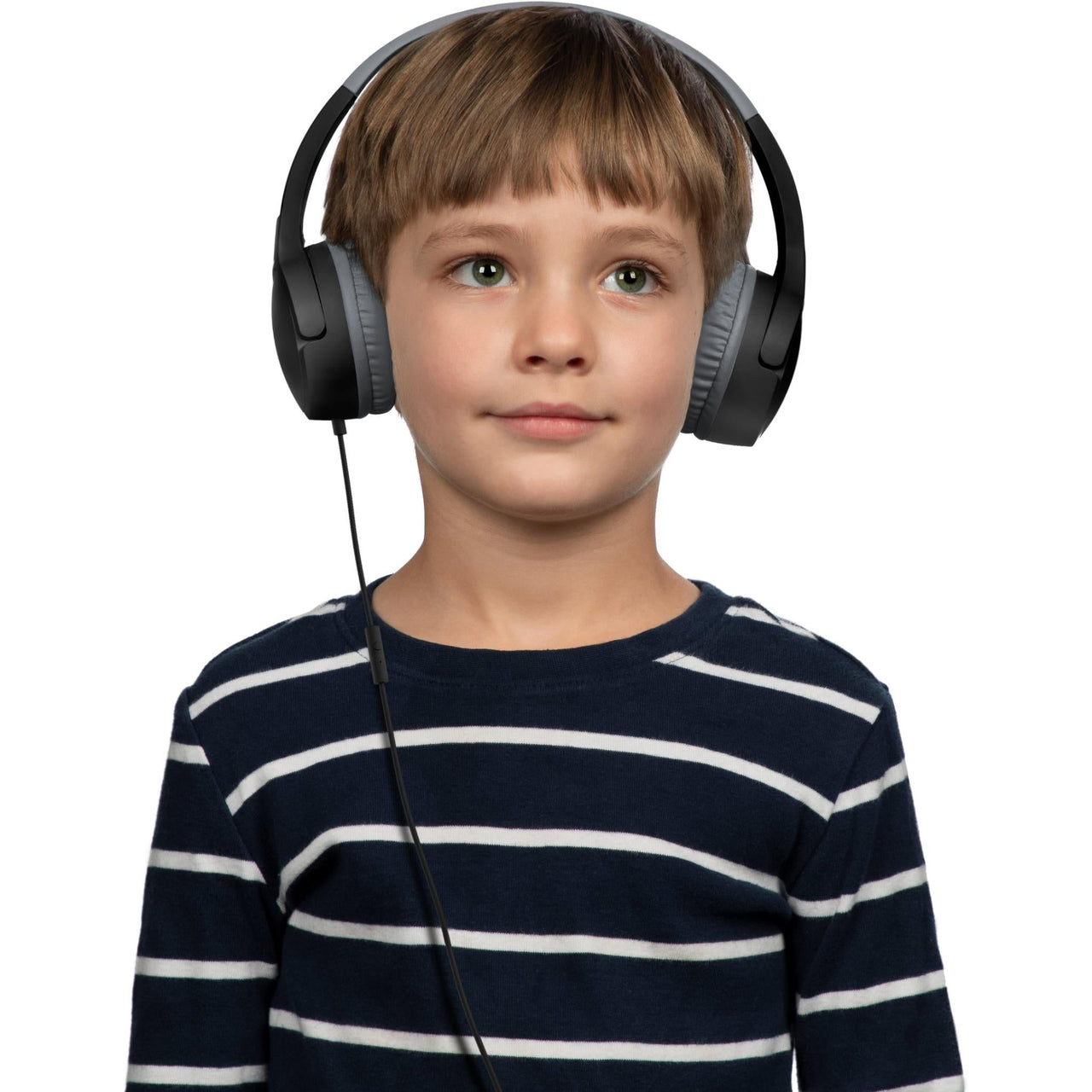 Belkin Soundform Mini Wired On-Ear Headphones for Kids - Black