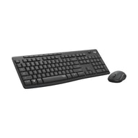 Thumbnail for Logitech MK295 Silent Wireless Mouse & Keyboard Combo- Black