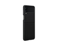 Thumbnail for Samsung Leather Cover for Galaxy Flip3 - Black