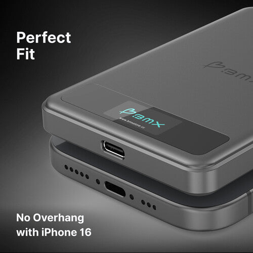 BMX SolidSafe 10,000mAh Solid-State Magnetic Power Bank - Black