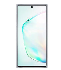 Thumbnail for Samsung Galaxy Note 10 Leather Cover - Grey