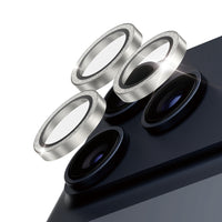 Thumbnail for PanzerGlass Hoops Lens Protector for iPhone 17 Pro/17 Pro Max - Glitter Silver